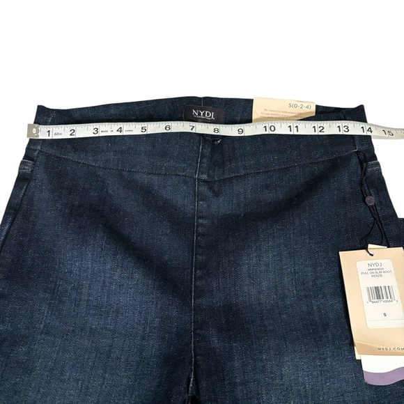NYDJ Spanspring Pull-On Slim Bootcut Jeans-Kenzie Women's Size Small NEW - Picture 12 of 14